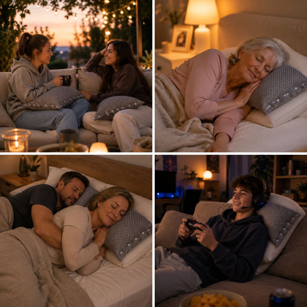 Cozzy™ | Le coussin ergonomique de vos moments cocooning