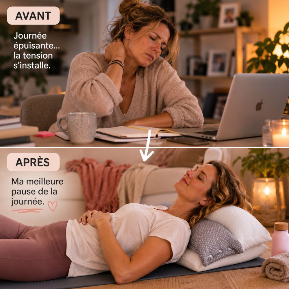 Cozzy™ | Le coussin ergonomique de vos moments cocooning